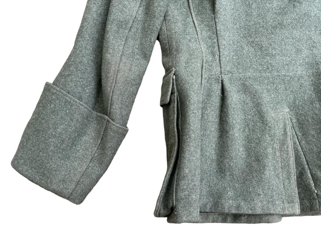 Wehrmacht M36 Officer ( Major ) Panzerzug ( Armoured train ) Tunic with insignia