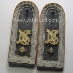 Fully matching - and neatly 'cyphered'! - pair...
