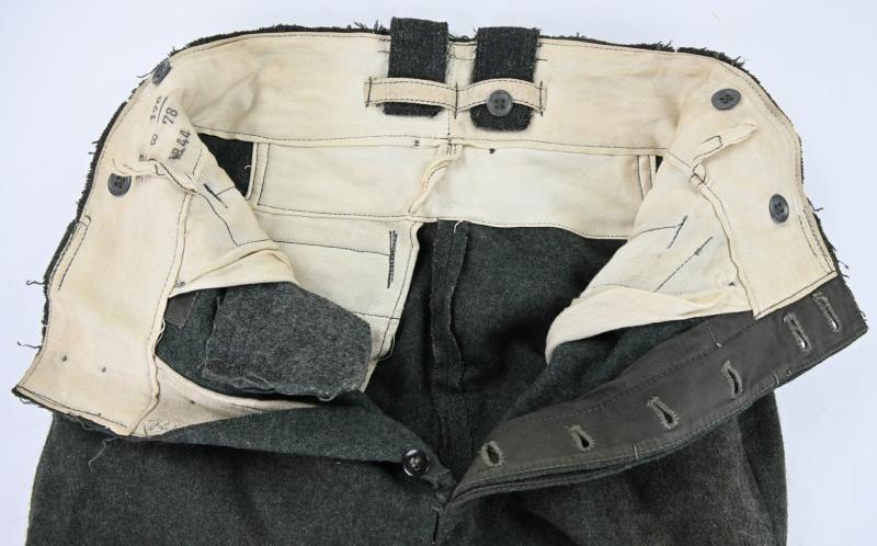 German WH/SS M43 EM Combat Trousers