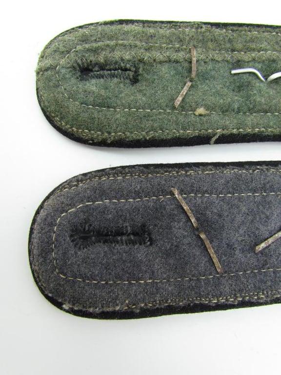 Wehrmacht (Heer) M36 Pioneer shoulder boards for ‘Oberfeldwebel’