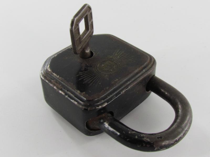 German Padlock made by Burg  With Key
