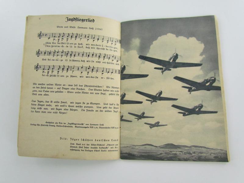 Adler-Liederheft Liederbuches der Luftwaffe