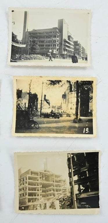 Dutch WW2 Pictures of the Rotterdam Bombing May 1940