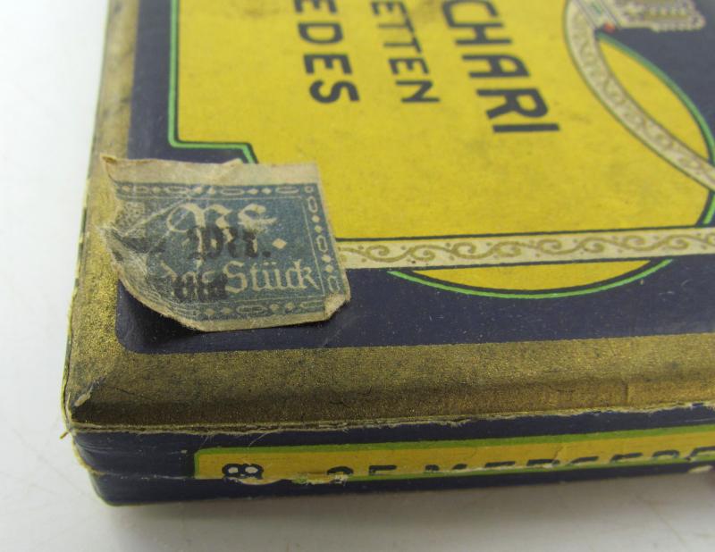 A. Batschari Mercedes cigaretten Carboard box ( empty )