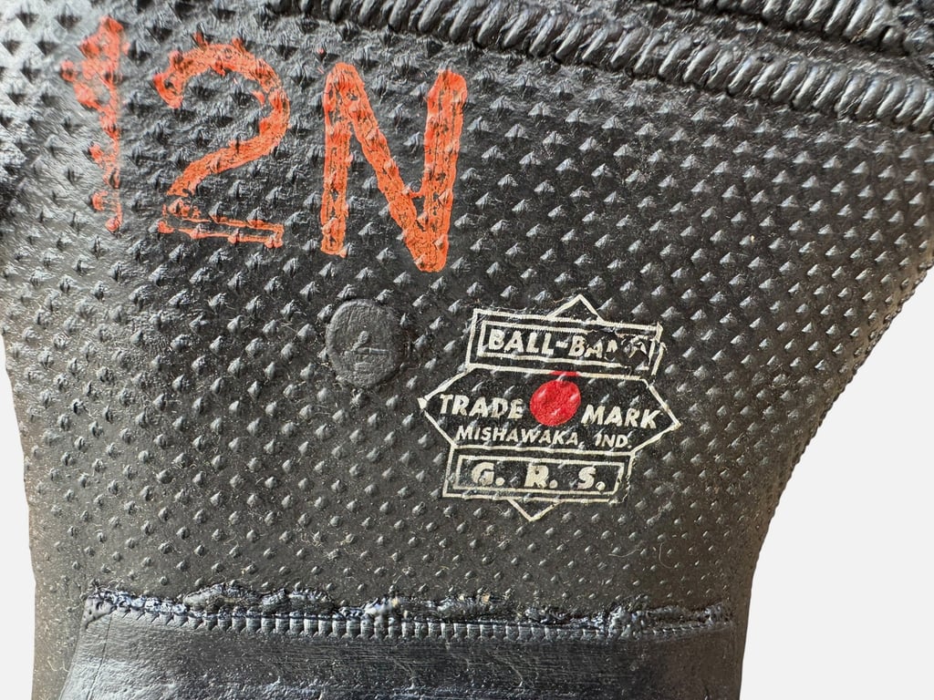 US WWII Shoe Pac Rubber Winter Boots (unissued)