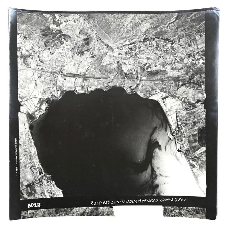 Allied WW2 Aerial Reconnaissance Picture Set ''Berre-l'Étang''