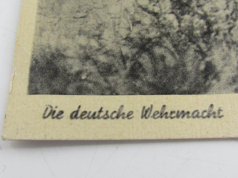 Postcard : Auf dem Flakschiessplatz