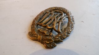 Deutsches Turn u Sportabz. 1919-1934 DRA in Bronze