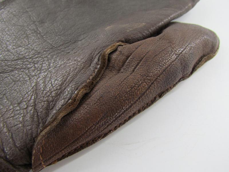 WH/SS Leather Gloves Maker Marked