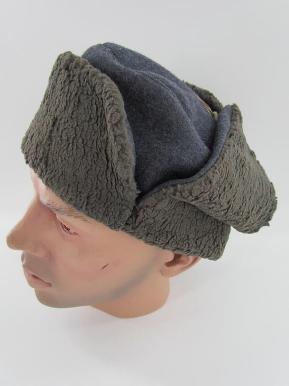 Luftwaffe Winter Fur Cap Maker Marked and LBA Stamp....Mint