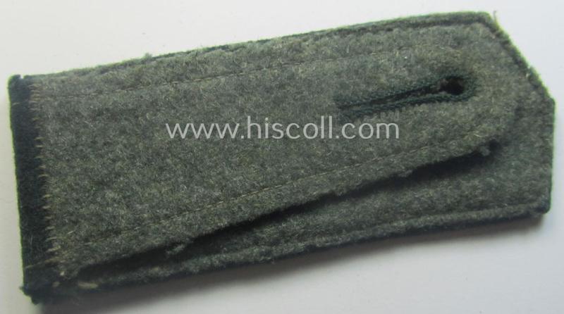 Single example of an early-period (ie. 'M36- o. M40'-pattern and pointed-styled), WH (Heeres) 'cyphered', EM-type shoulderstrap as was intended for a: 'Soldat des Inf.-Maschinengewehr-Abts. 59'