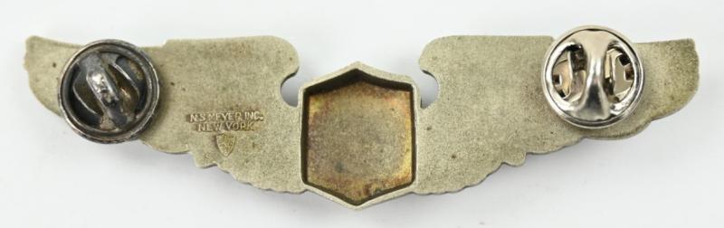 USAAF WW2 Sterling Pilot Wing