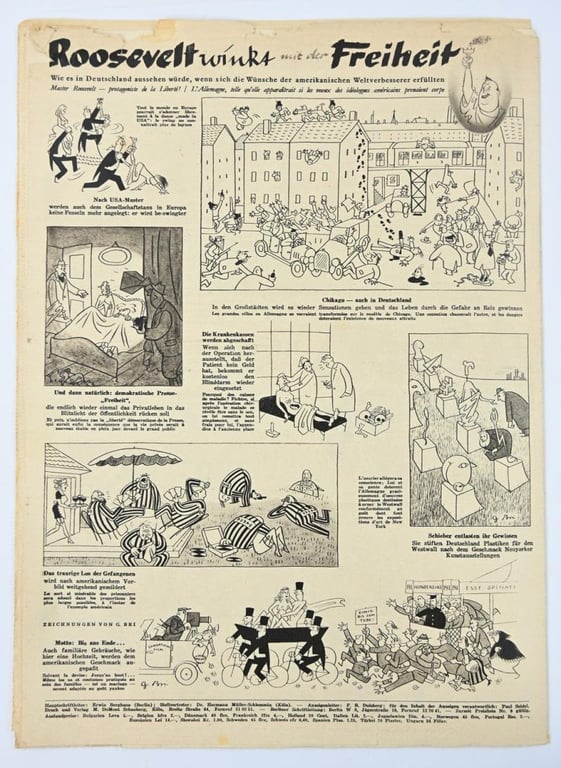 German Magazine kölnische illustrierte zeitung April 1941