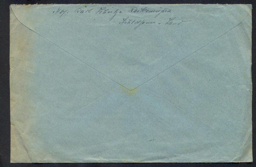 Neat SS-'Feldpost'-cover as addressed to a: 'Junker' ie. 'SS-Unterscharführer' who served at the 'SS-Junkerschule Bad Tölz' in 1940