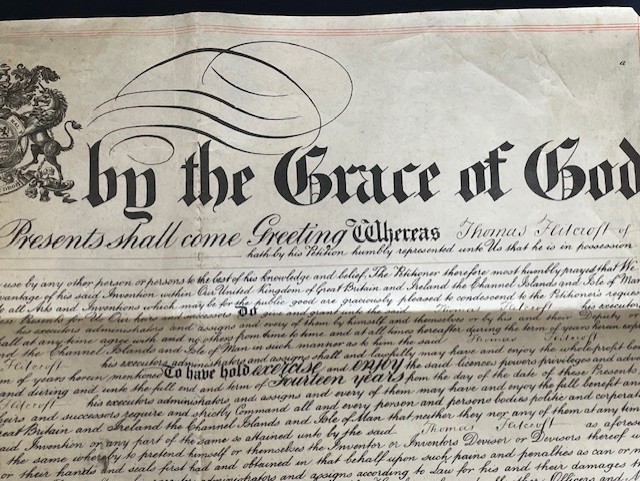 AUTHENTIC 1875 BOXED PATENT DOCUMENT SET WITH QUEEN VICTORIA GREAT WAX SEAL OF THE RELM. ADDITIONAL PHOTOS