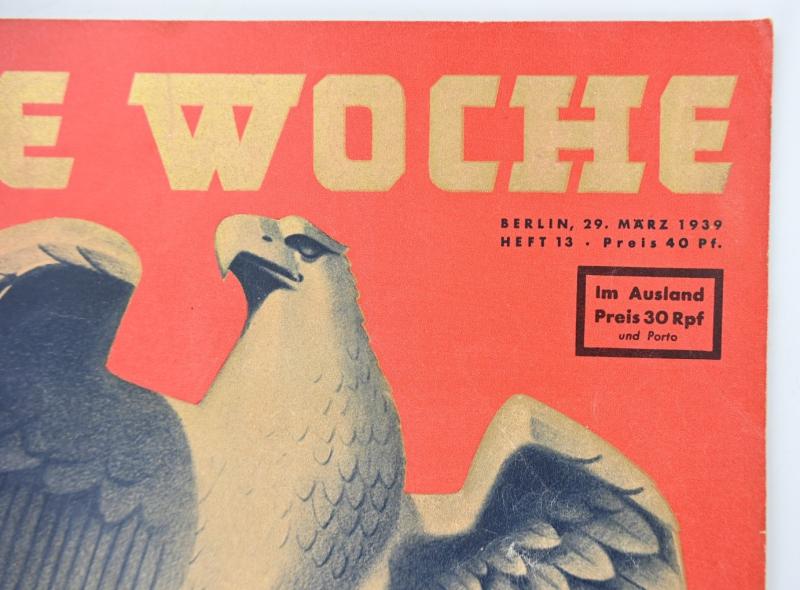 German Third Reich Magazine 'Die Woche' 1940
