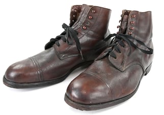 Dutch Pre WW2 EM/Officer Low Boots