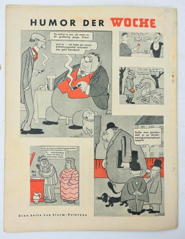 German Third Reich Magazine 'Die Woche' 1940