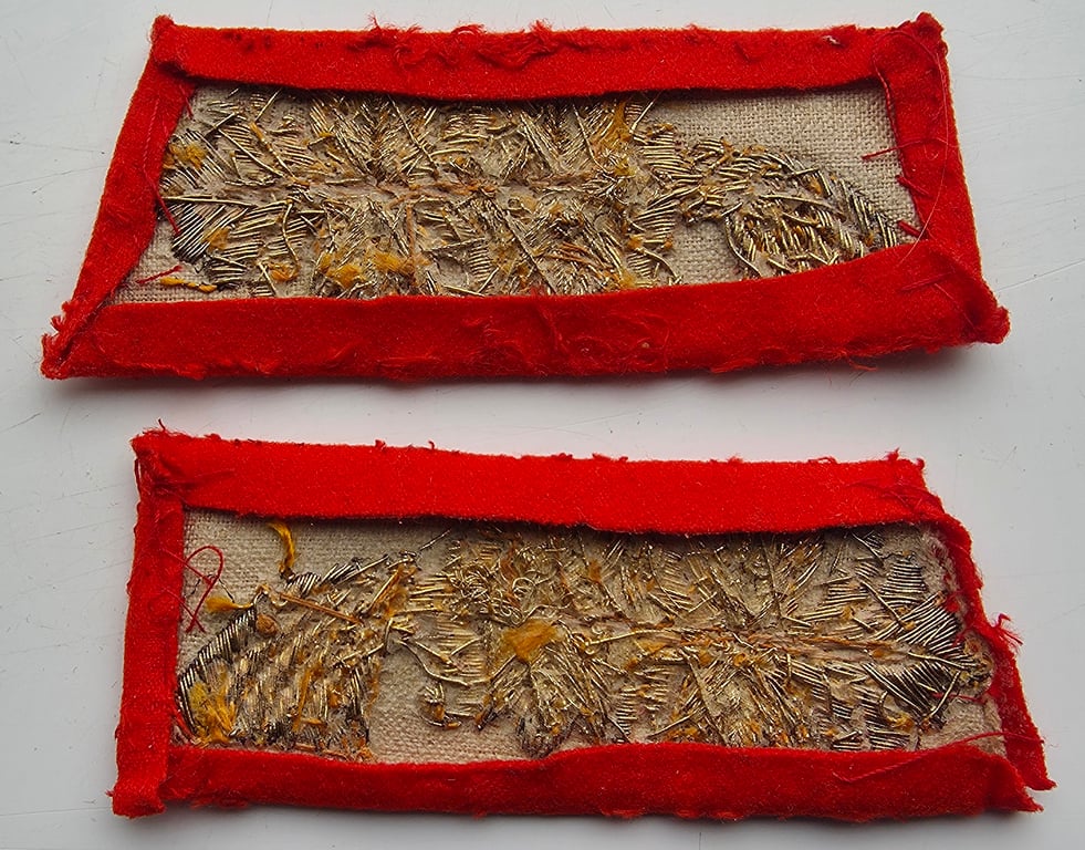 WW2 Wehrmacht Kragenspiegel für General