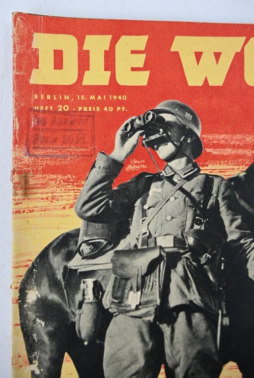 German Third Reich Magazine 'Die Woche' 1940
