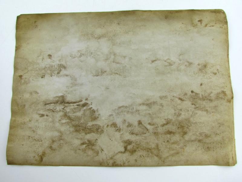 Original WWII German SS “SICHERGESTELLT” Notice – South Russia Command