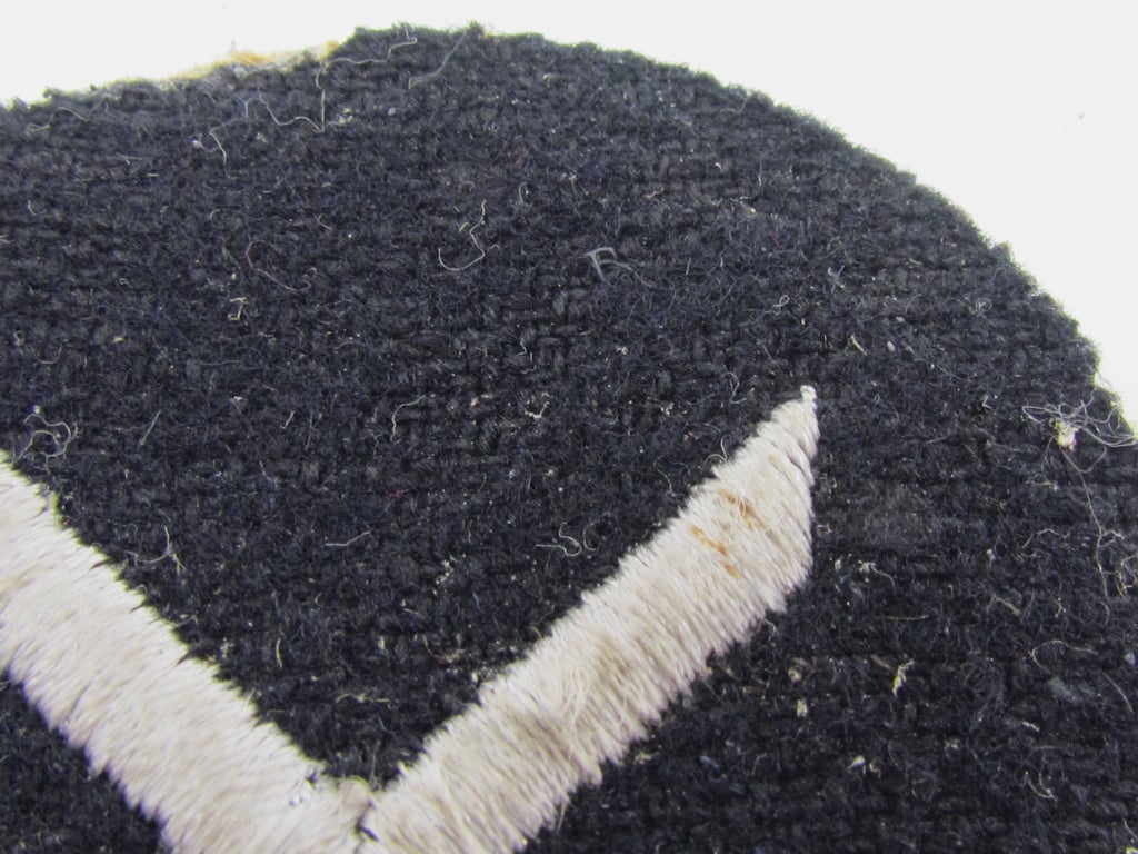 Hitler Jugend or Jungvolk arm rank patch with RZM Label