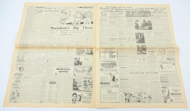 British WW2 Newspaper 'Daily Mail'