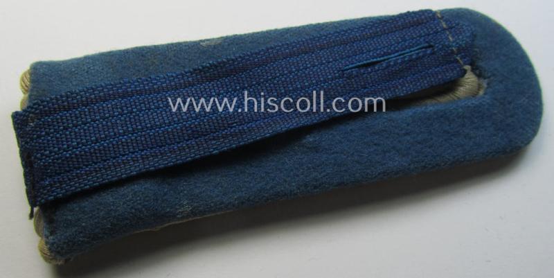 Single, later-war-period, 'cyphered' WH (Heeres) officers-type shoulderboard: 'Oberleutnant des TSD o. Truppensonderdienst'