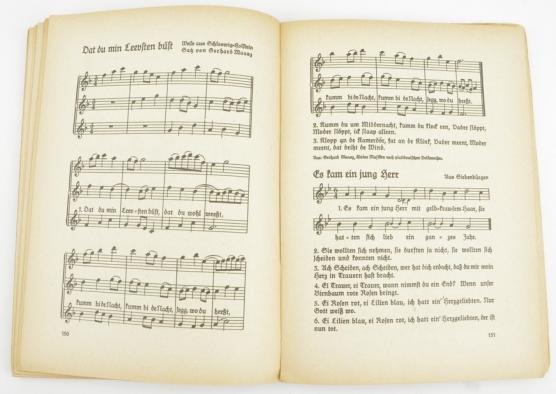 German BDM Songbook 'Wir Mädel singen'