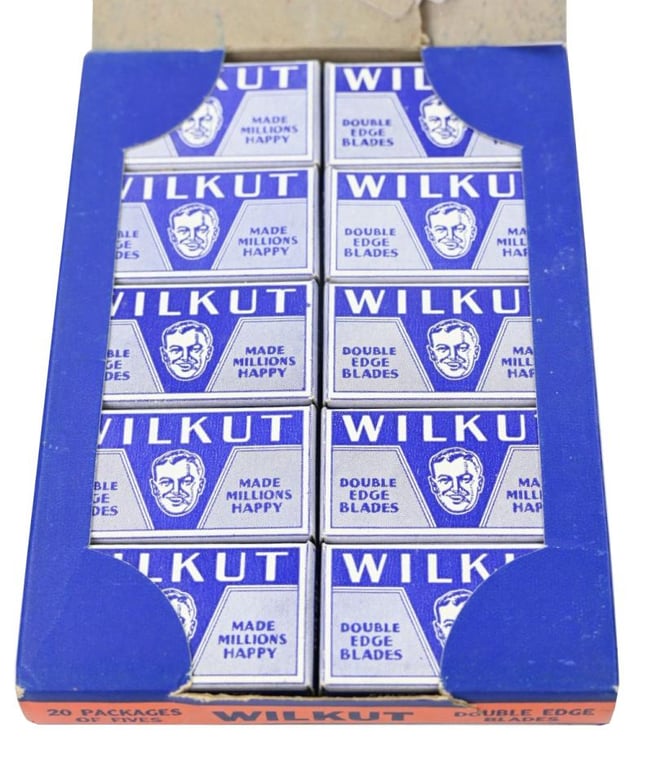 US WW2 Wilkut Razor Blades