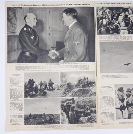 In a nice condition a German Magazine “Stuttgarter Illustrierte” dated 9 February 1944