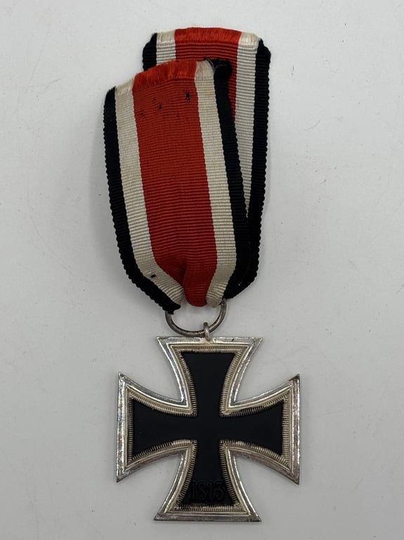 WH Iron Cross Second Class with Ribbon - Unmarked
