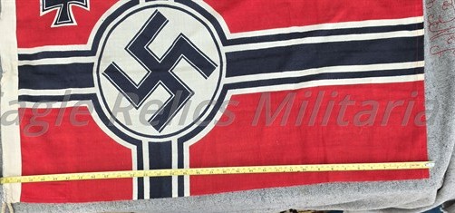 Kreigsmarine Reichskriegsflagge - Smallest Size