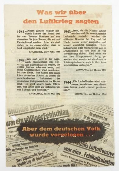 Allied Droppingflyer 'Zukunft Deutschland'
