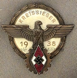 Hitler Jugend Kreissieger award 1939