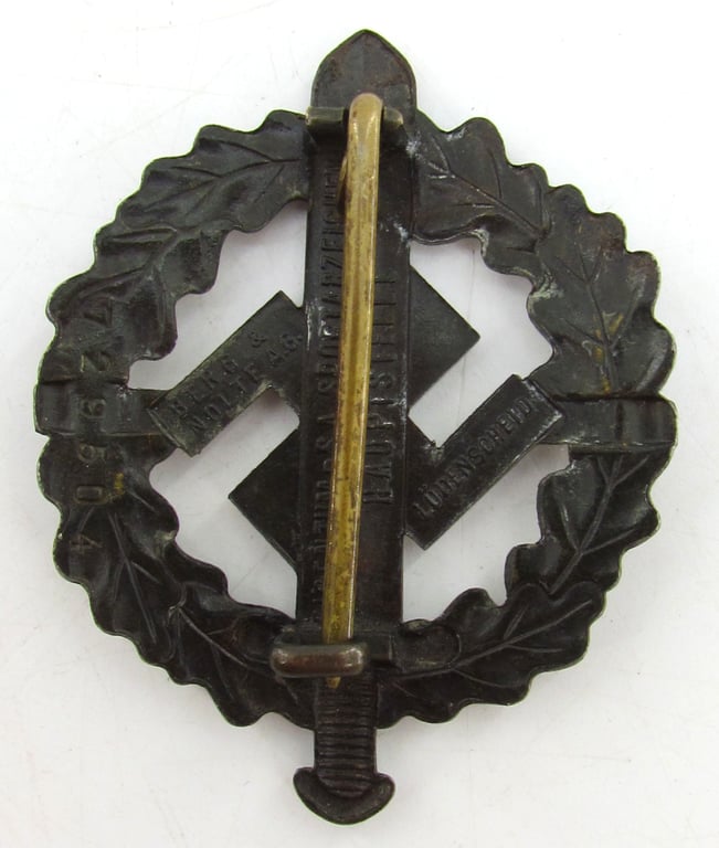 SA Sports Badge in Bronze – Berg & Nolte A.G., Lüdenscheid