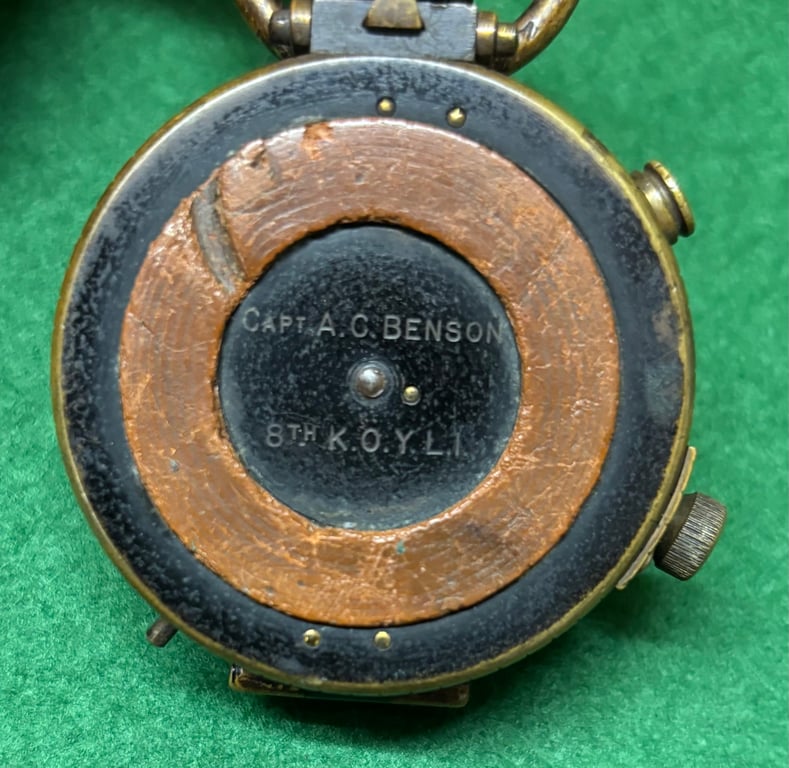 Attributed WW1 Dollond of London Compass-KOYLI Interest