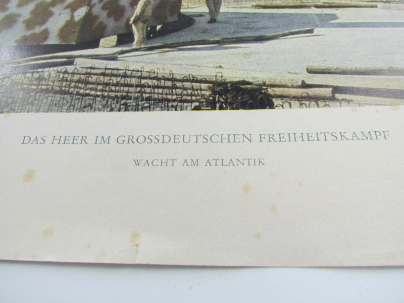 German.Printed Photo,”Das Heer Im Grossdeutschen Freiheitskampf