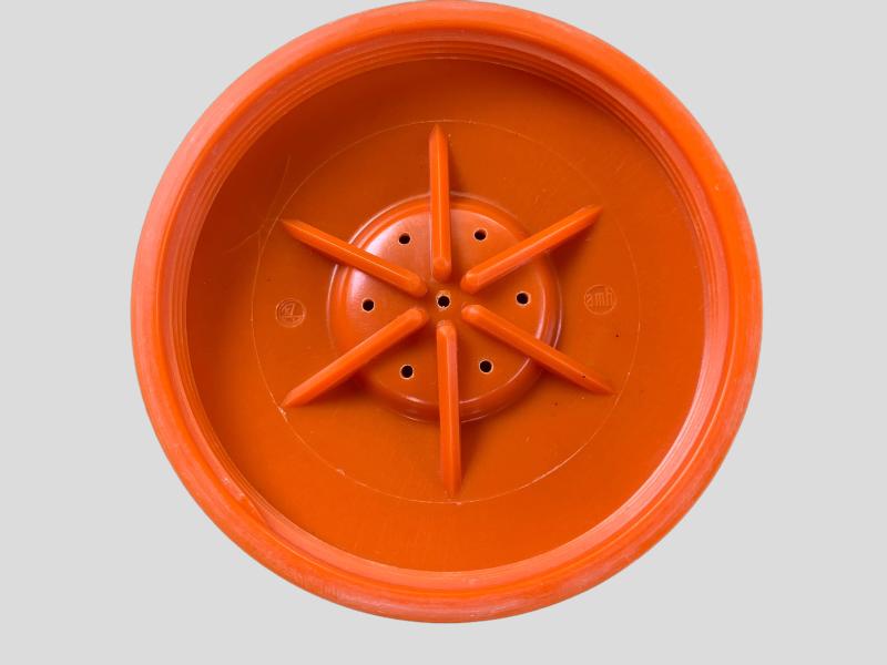 German WWII Orange Bakelite Salt Shaker