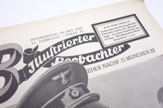 German Magazine “Illustrierter Beobachter 19 Oktober 1939