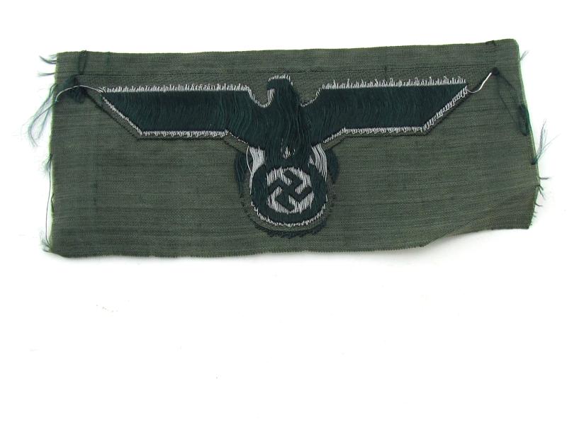 WH (Heer) Flat-Wire Breast Eagle