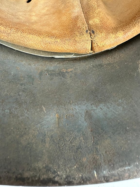 M42 Luftwaffe Helmet Untouched and Uncleaned