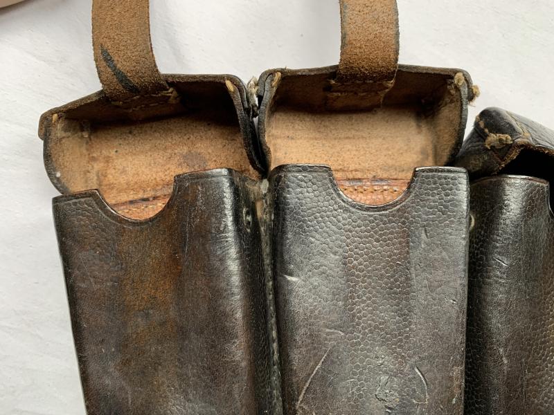 Kriegsmarine K98 Leather Ammo Pouch -1938-