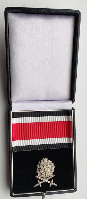 Cased LDO Oak leaves, swords and diamonds