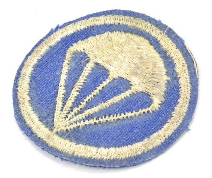 US WW2 EM Side Cap Badge 'John E. Greer' 502nd PIR 101st AB