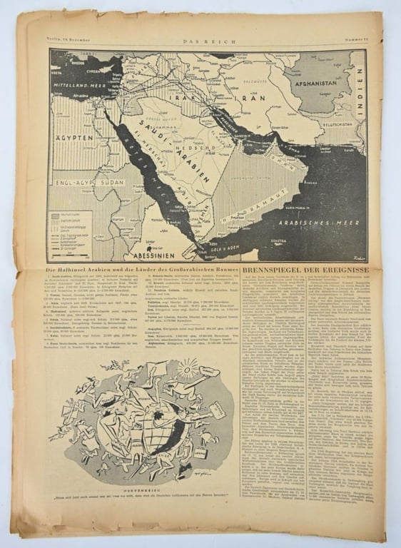 German Newspaper “Das Reich” December 1943