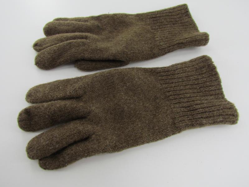 British WWII Army Woollen Gloves