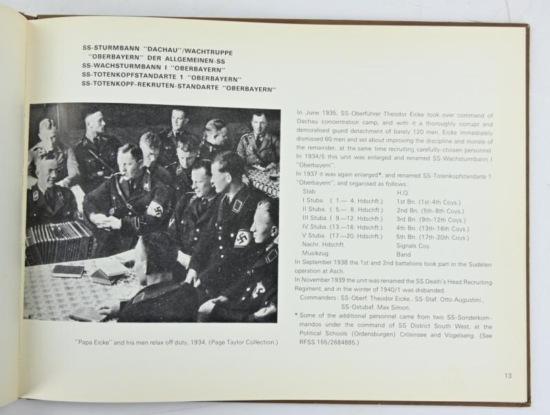 Collector's Book "Uniforms of the SS,Volume 4'' 1971