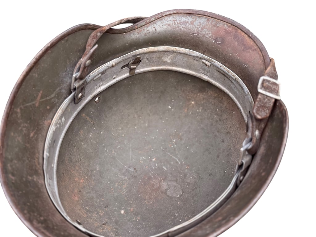 WH Heer Camouflaged M35 Helmet