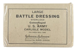 US WW2 Medical Large Battle Dressing Pack